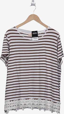 TRIANGLE T-Shirt 4XL in Braun: Vorderseite