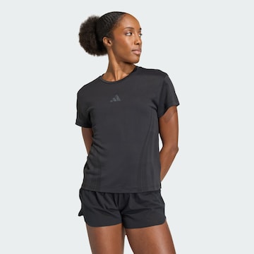 T-shirt fonctionnel 'Airchill Intensity' ADIDAS PERFORMANCE en noir : devant