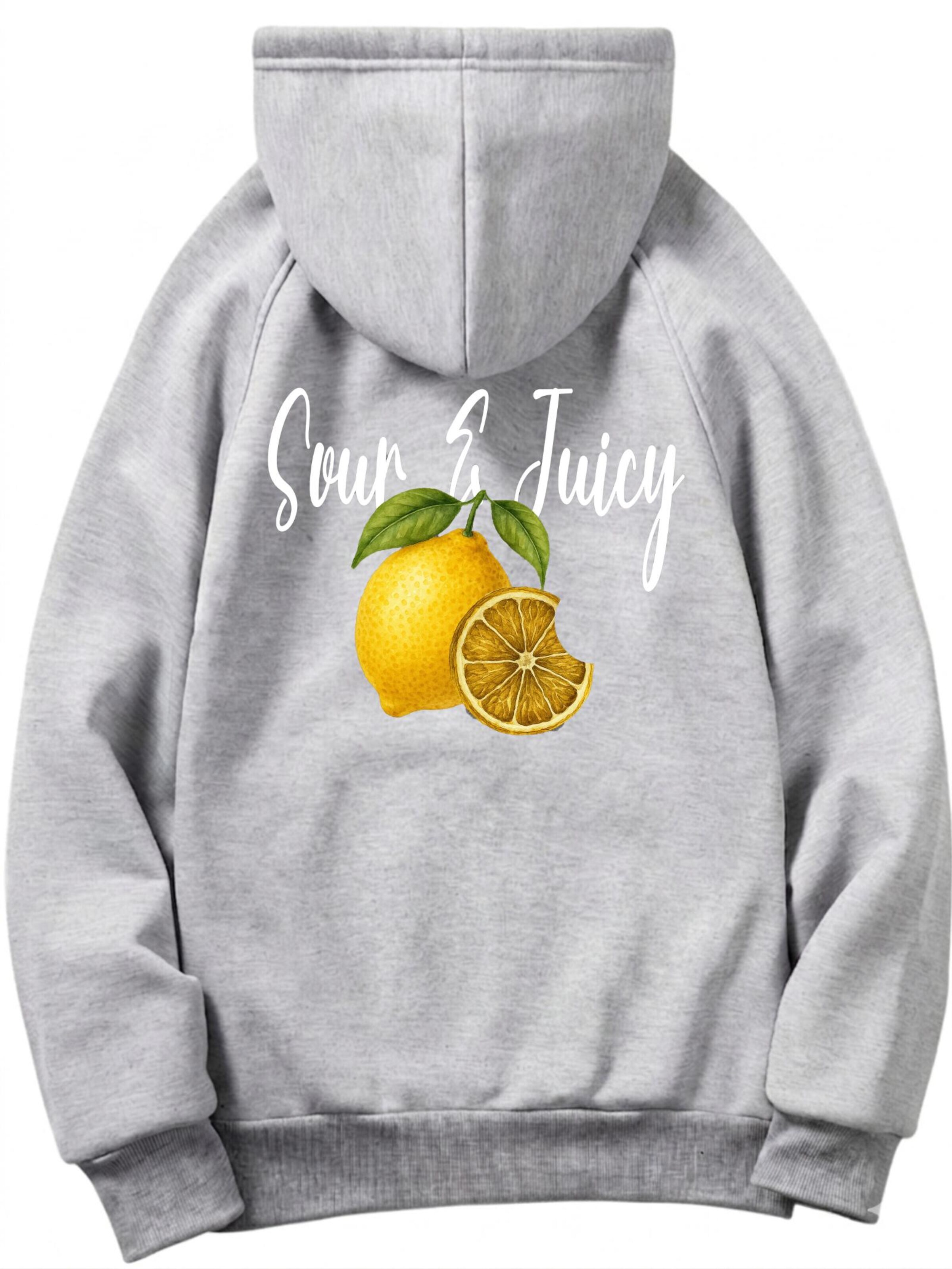 RMK Sweatshirt 'Sour & Juicy' in Grey