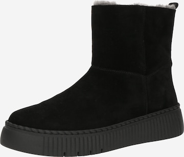 Botine de la GABOR pe negru: față