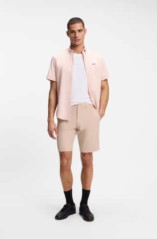 BOSS Slimfit Shorts 'Commuter' in Orange