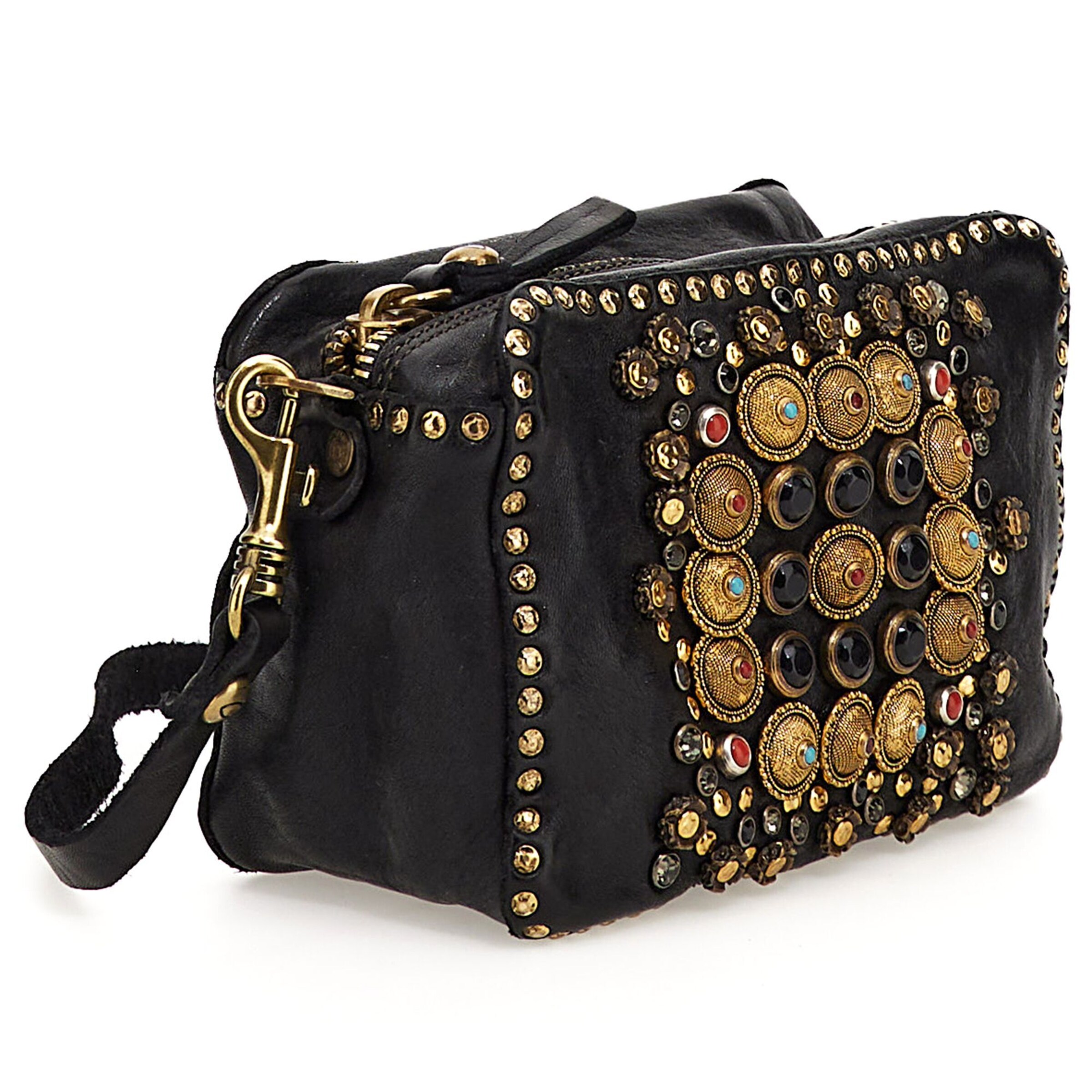 Campomaggi Schoudertas in Zwart