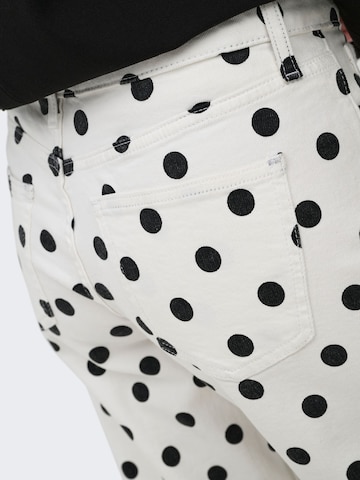 ONLY Wide leg Jeans 'ONLJulles' in White