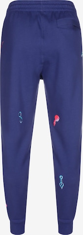 NIKE Tapered Sportbroek 'LeBron' in Blauw