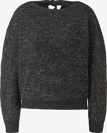 Q/S by s.Oliver Sweater in Black: front