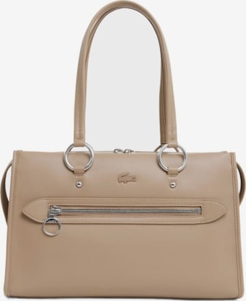 LACOSTE - Bolso de mano 'Lacoste Sac à main Femme Celys Viennois' en beige: frente