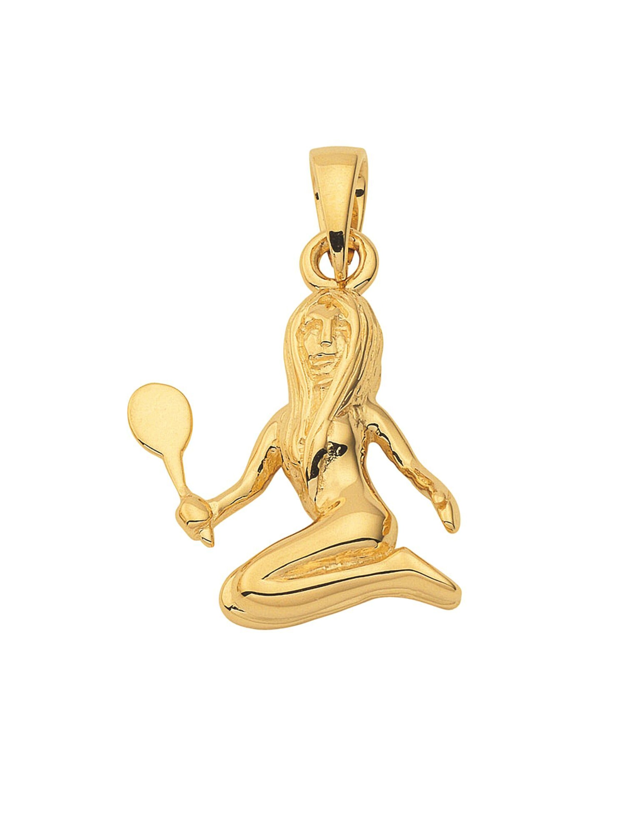 Adelia´s Pendant 'Jungfrau' in Gold: front