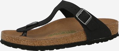 BIRKENSTOCK T-Bar Sandals 'Gizeh' in Black, Item view