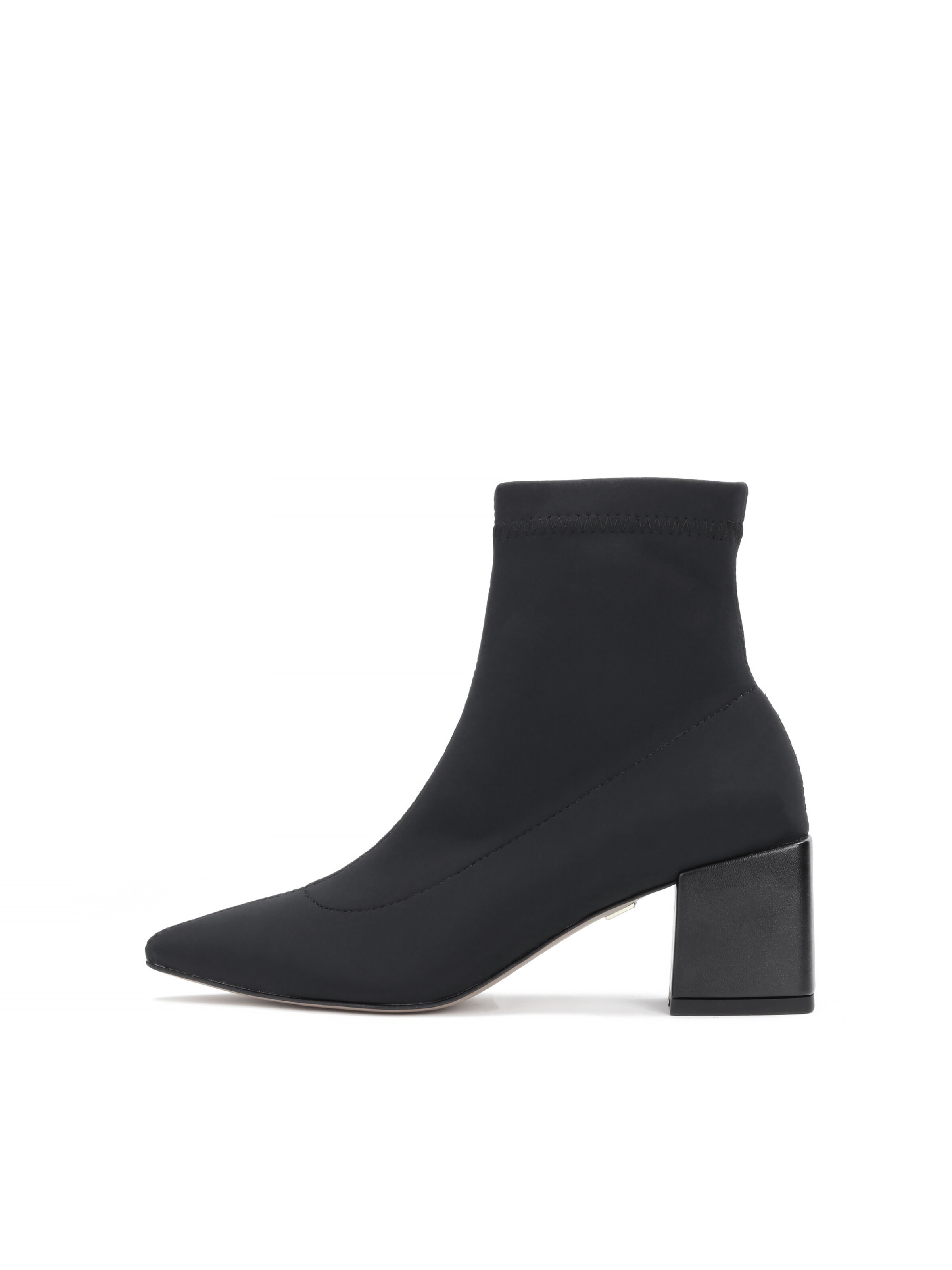 Kazar Bootie in Black: front