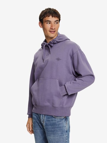 Sweat-shirt ESPRIT en violet : devant