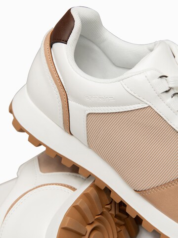 Ombre Sneakers laag in Wit