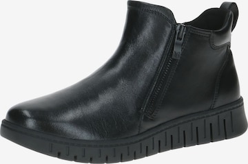 CAPRICE Ankle Boots in Black: front