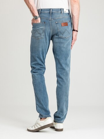WRANGLER Regular Jeans 'Wrangler River Grey Light 112373002' in Blau