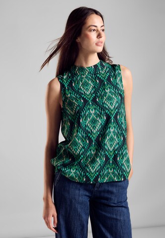 STREET ONE Bluse in Grün: Vorderseite