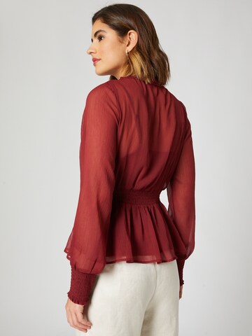 Camicia da donna 'Elissa' di Guido Maria Kretschmer Women in rosso