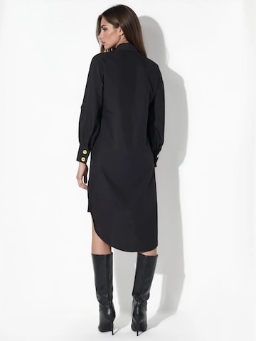 MSN Collection - Vestidos camiseiros em preto