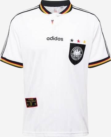 ADIDAS PERFORMANCE - Camiseta de fútbol 'DFB 1996' en blanco: frente