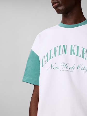 Calvin Klein Jeans Shirt in Weiß