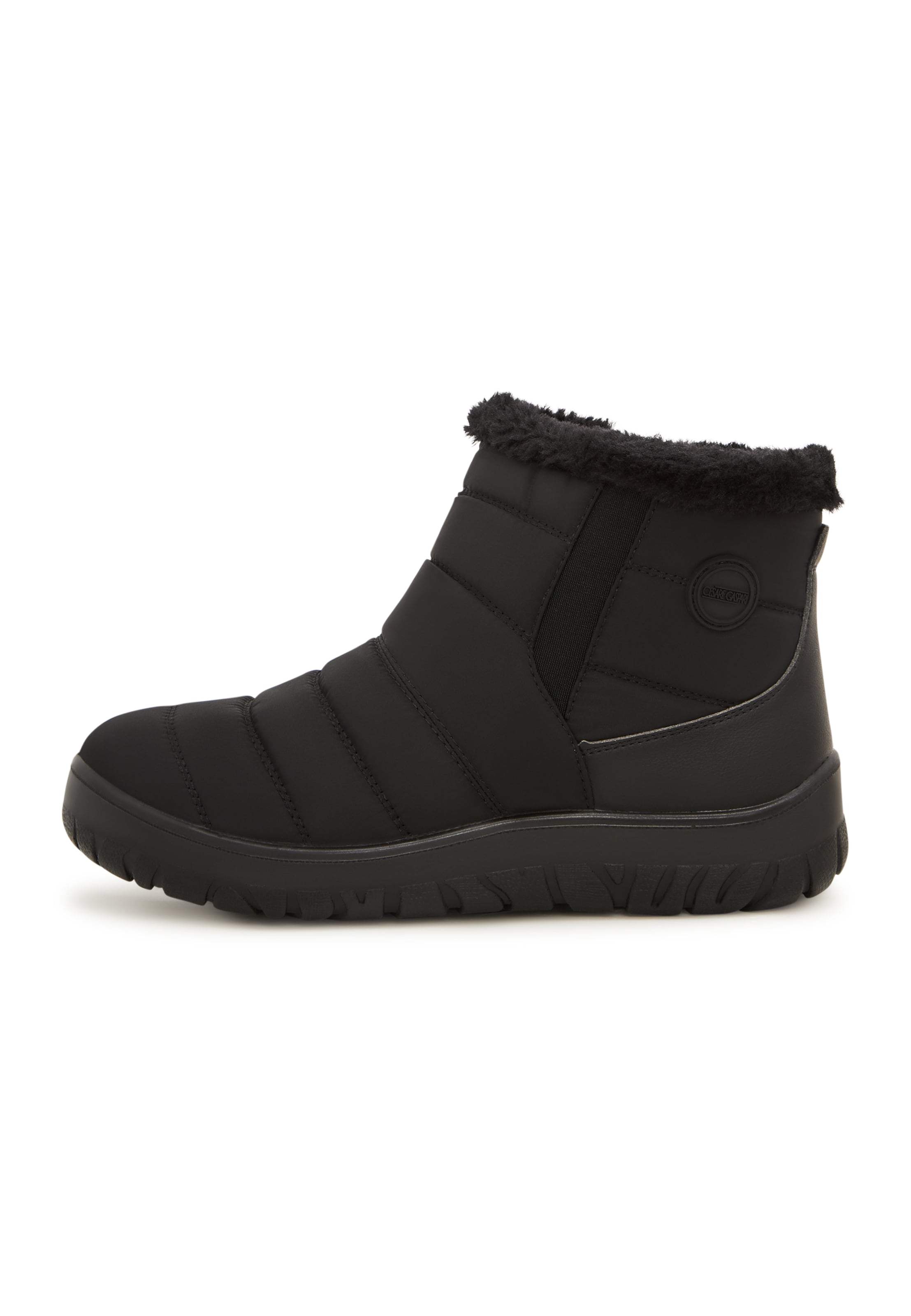CESARE GASPARI Snowboots in Zwart: voorkant