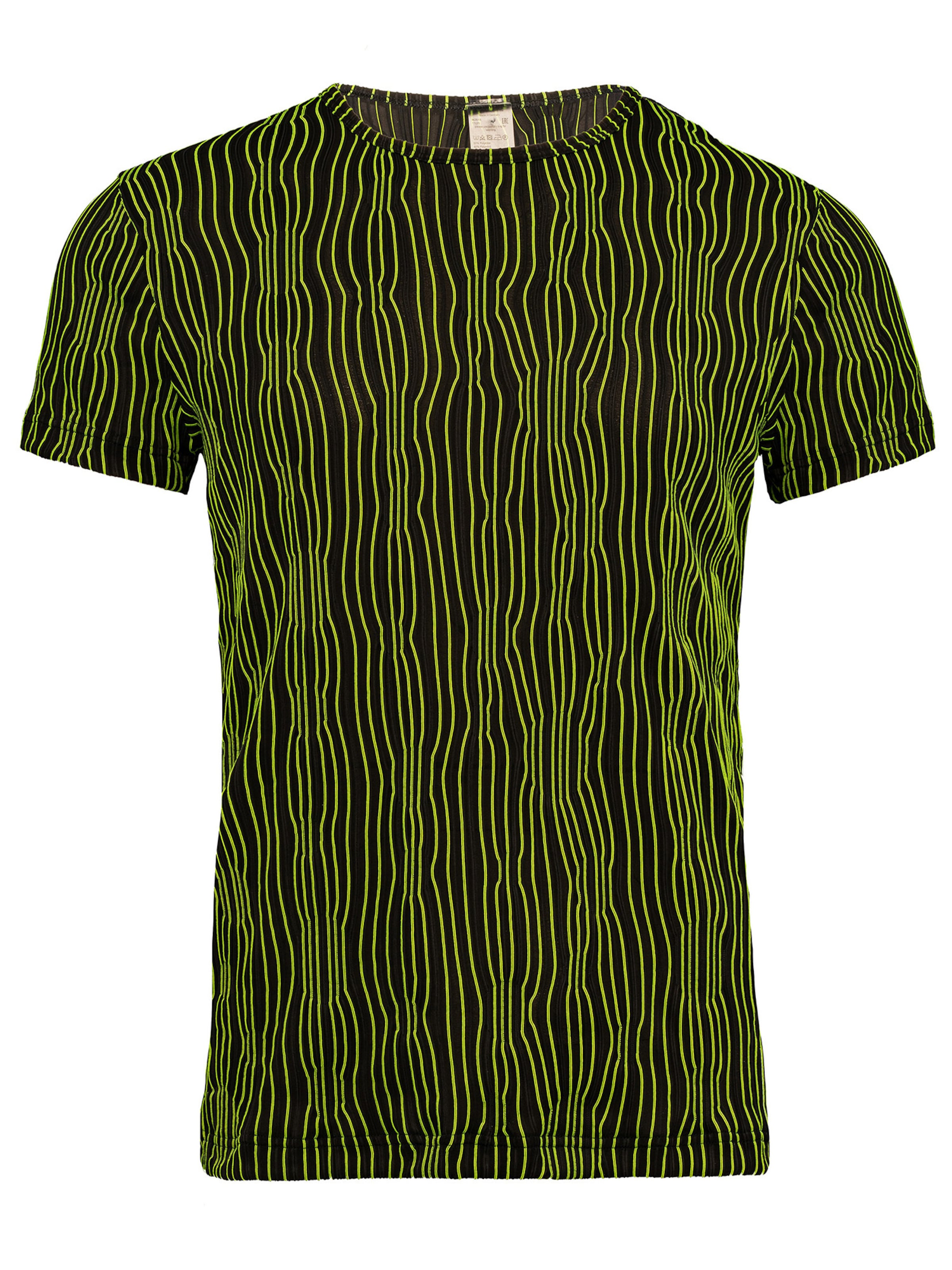 Manstore Shirt ' M2615 Casual Tee ' in Green: front