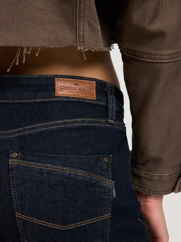 CROSS JEANS Bootcut Jeans 'Lauren' in Blau
