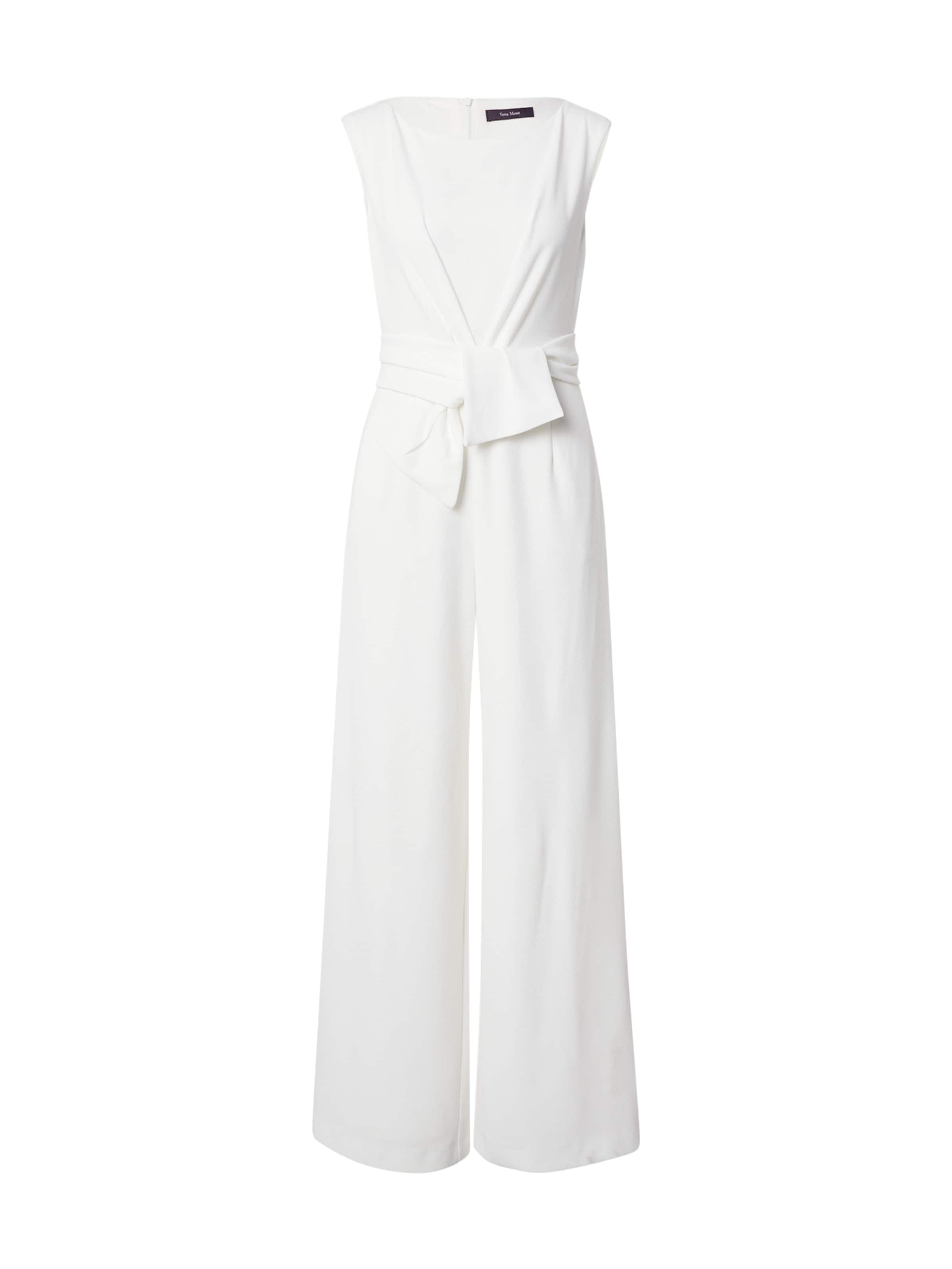 Vera Mont Jumpsuit in White: front