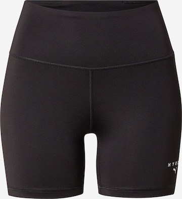 Skinny Pantaloni sportivi 'PUMA x HYROX TAD ESS' di PUMA in nero: frontale