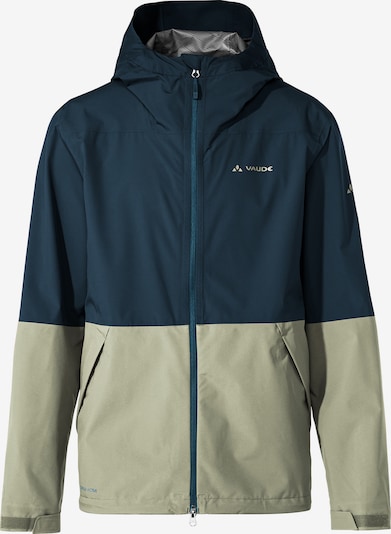 VAUDE Outdoorjacke 'Neyland' in blau / hellgrün, Produktansicht