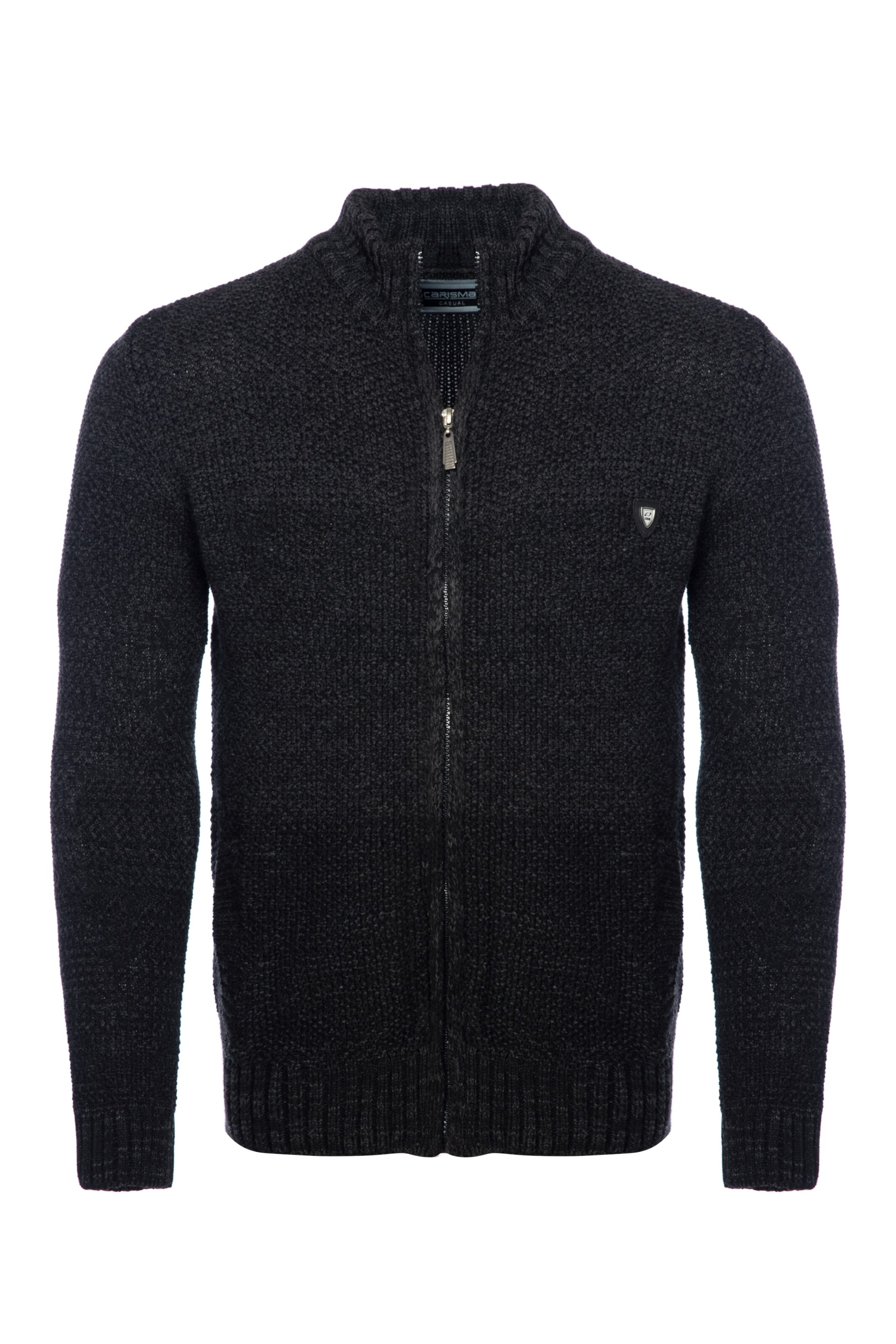 Vestes en maille CARISMA en noir : devant