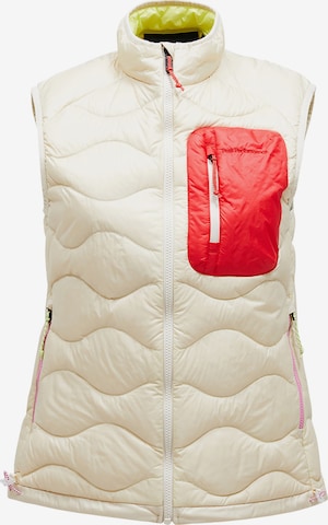 PEAK PERFORMANCE Daunenweste in Beige: Vorderseite
