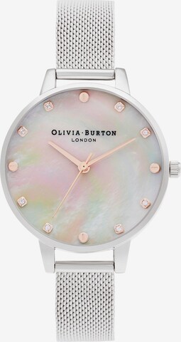 Olivia Burton Analog Watch in Silver: front