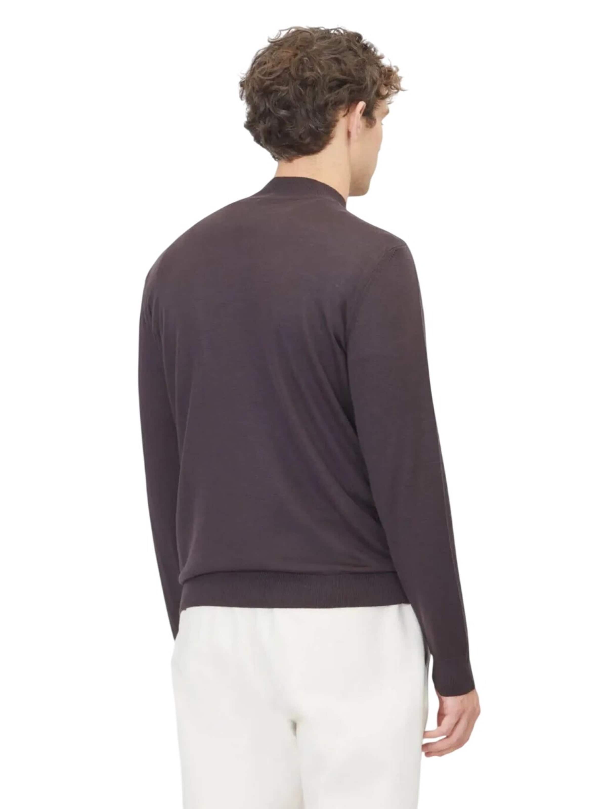 Ramsey Knit Cardigan in Purple