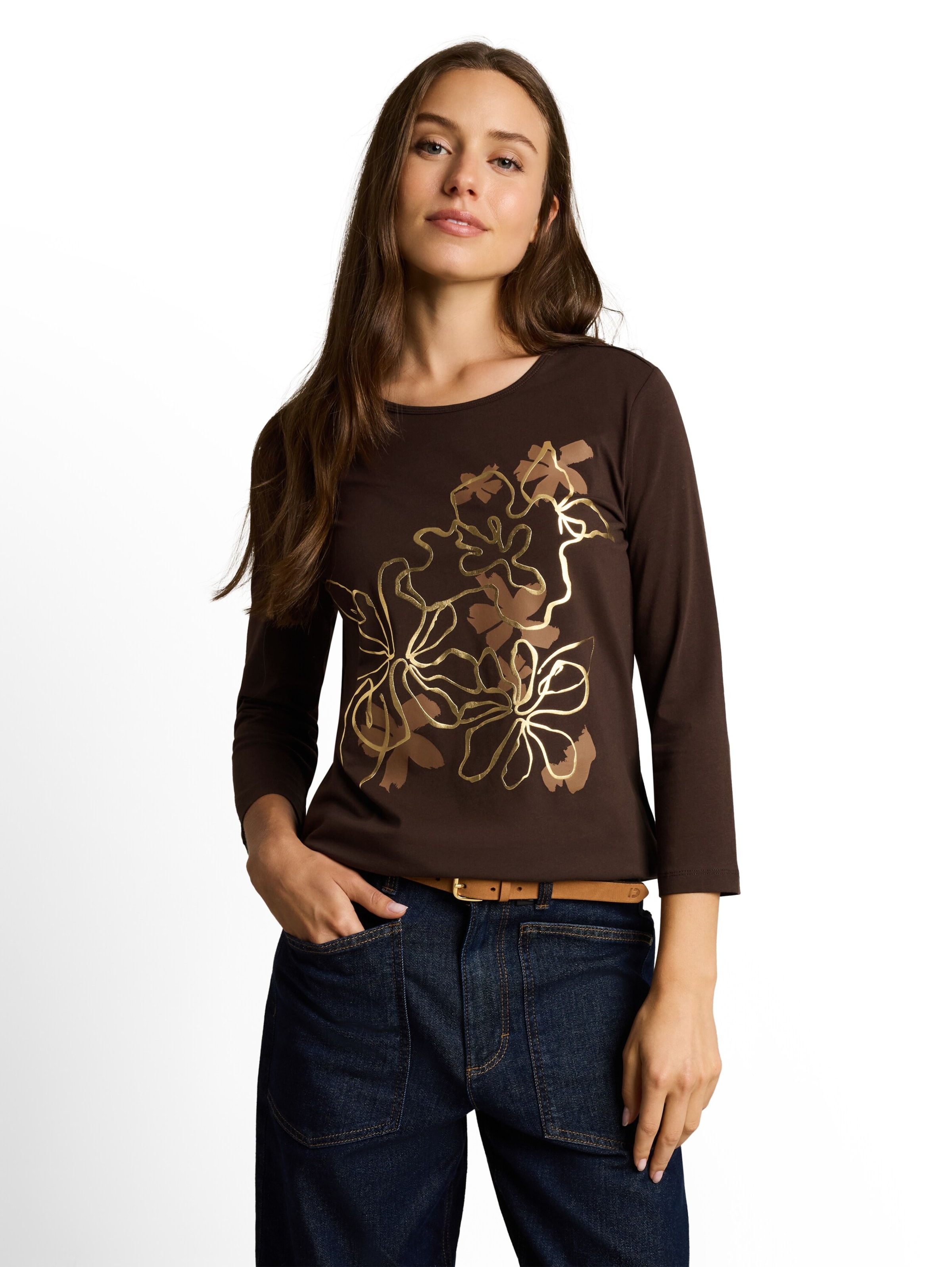 Tricou de la TOM TAILOR pe maro: față
