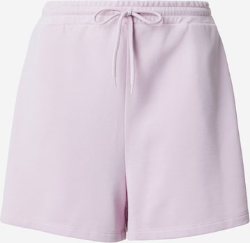 purpurinė PIECES Curve Laisvas Kelnės 'PCCHILLI': priekis