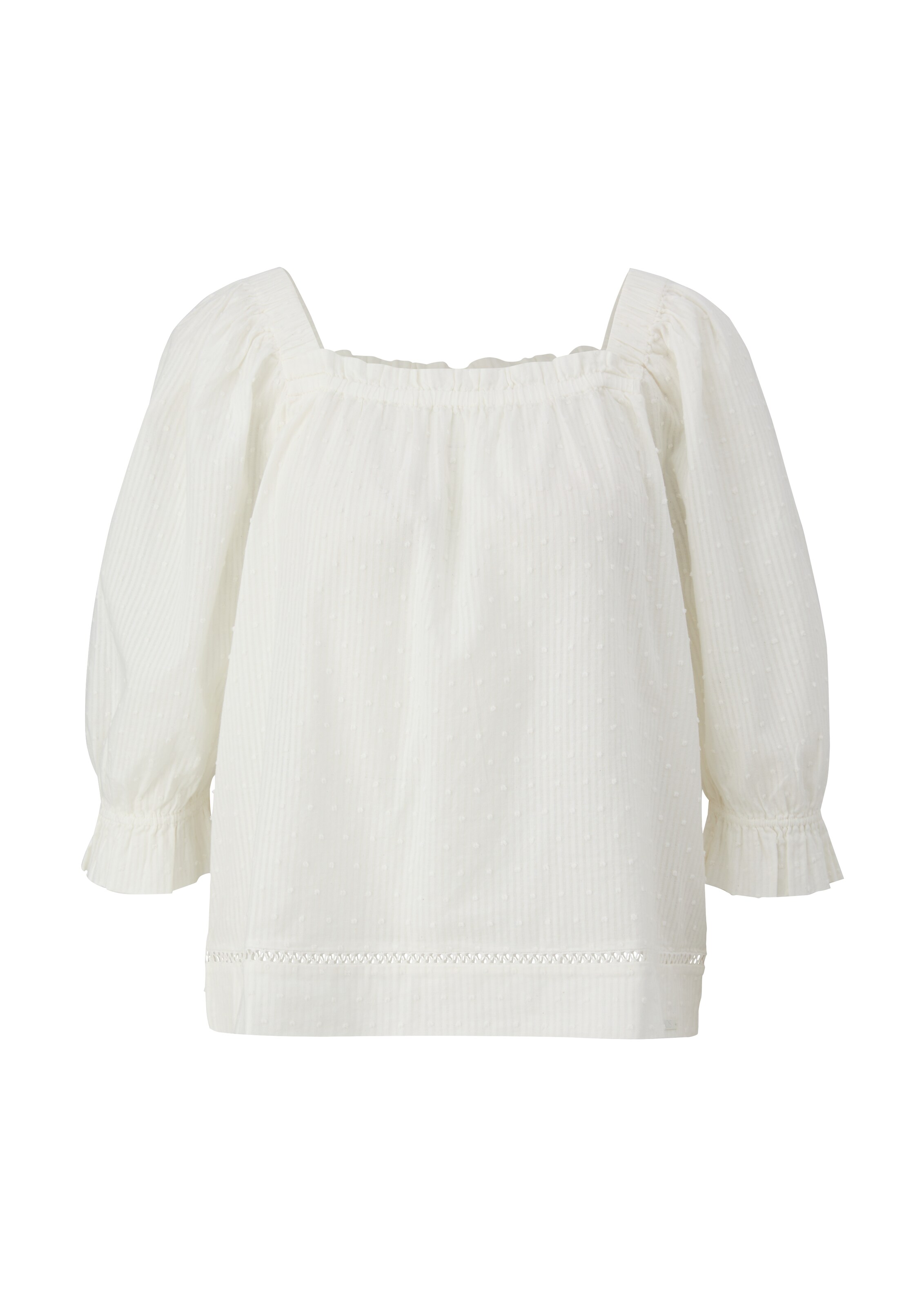 QS Pluus, värv valge: eest vaates