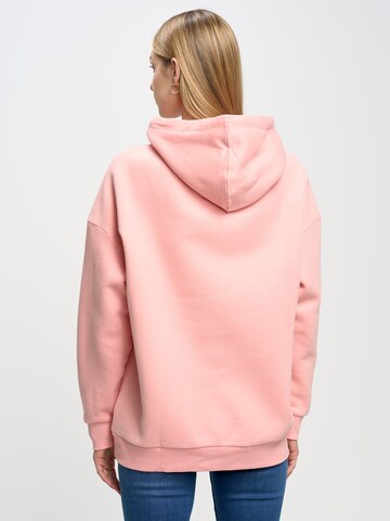 BIG STAR Sweatshirt 'Rubialsa' in Pink