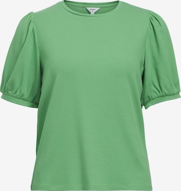 OBJECT Tričko 'Jamie' – zelená: přední strana