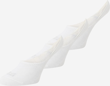 FALKE Дамски чорапи тип терлици в бяло: отпред