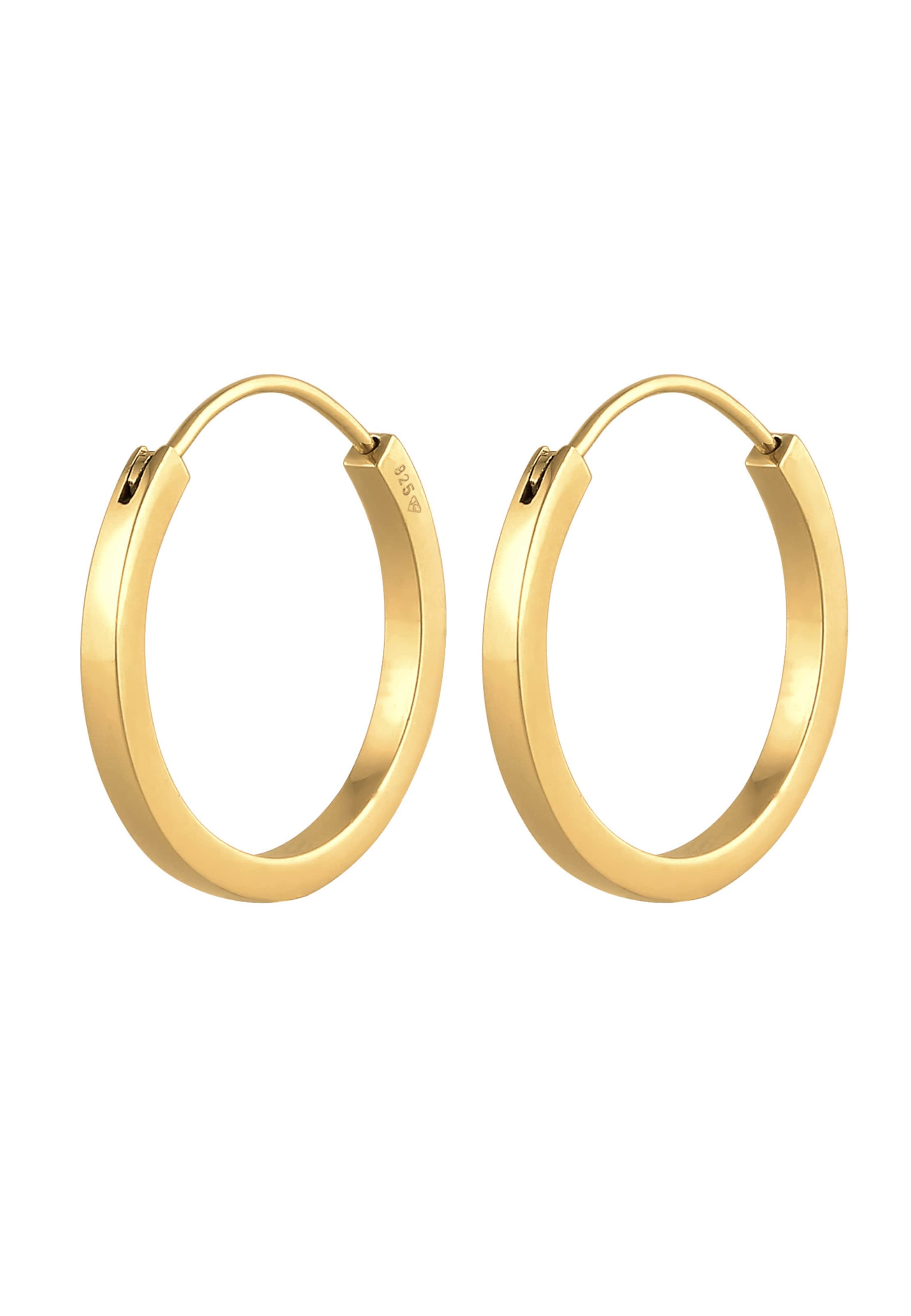Boucles d'oreilles ELLI PREMIUM en or : devant