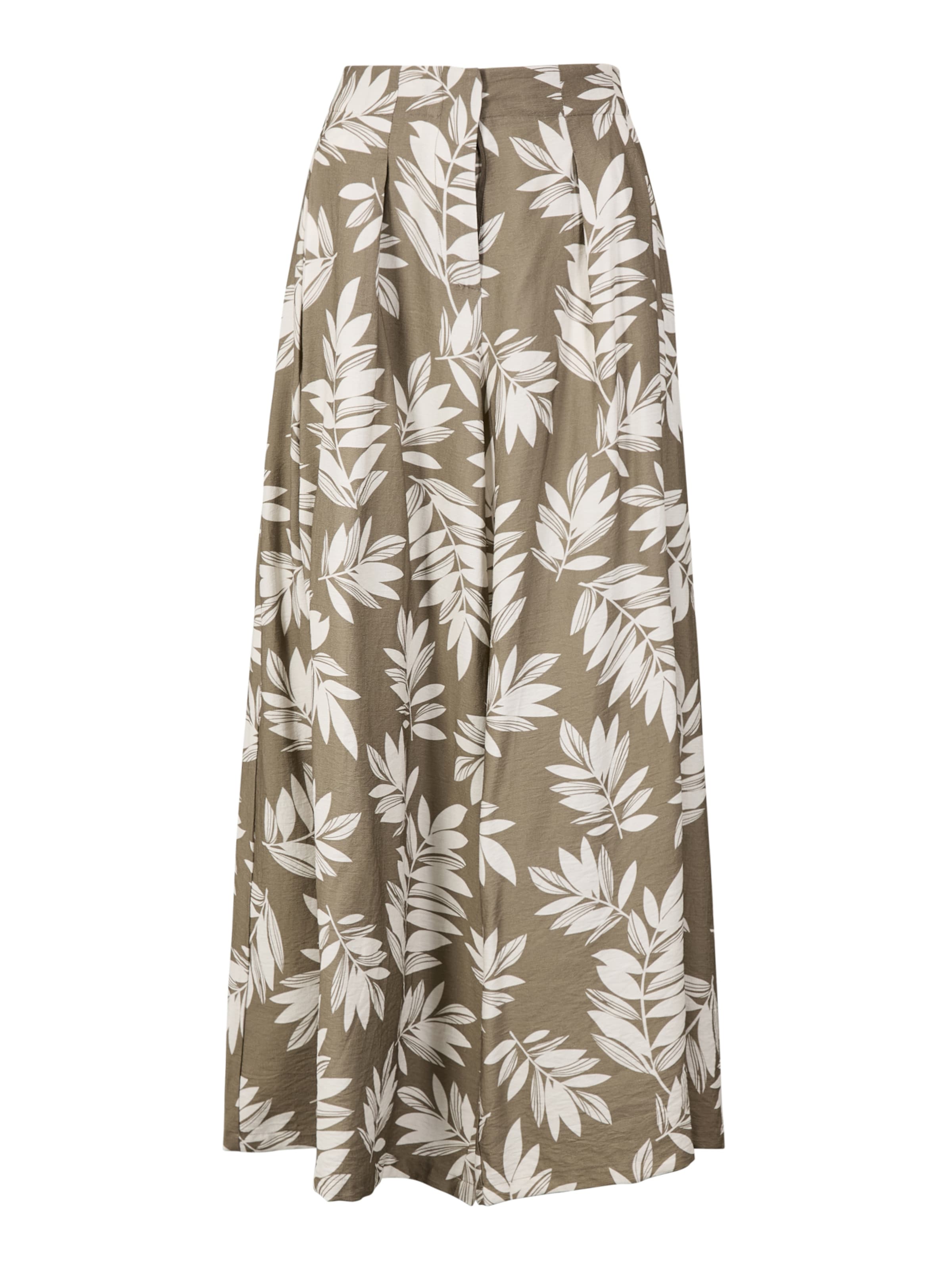Apricot Wide leg Broek ' ' in Beige: voorkant