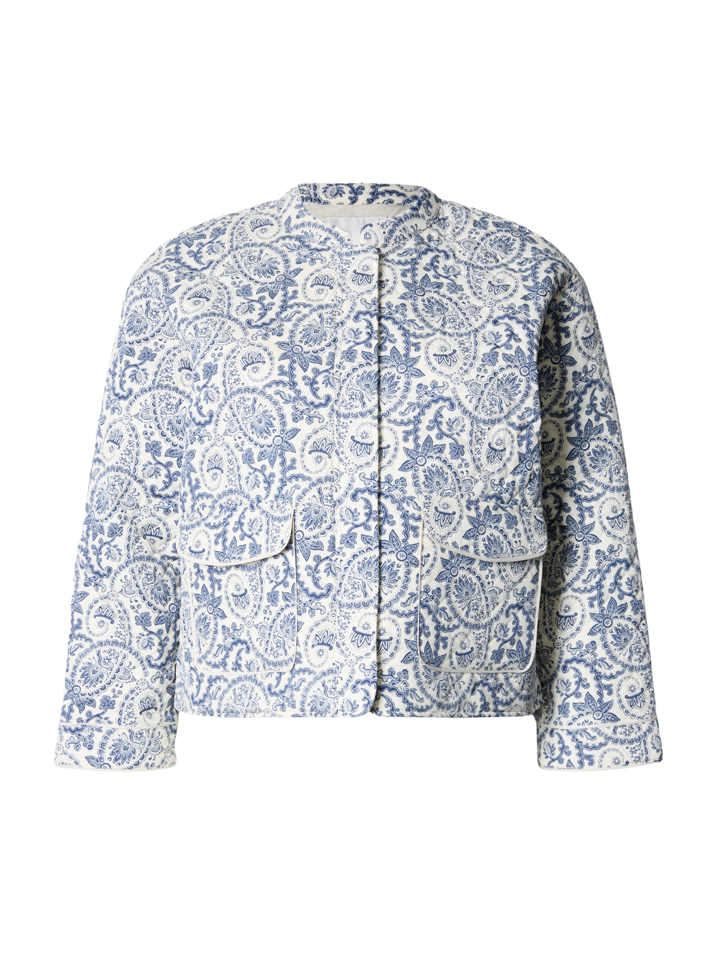 ONLY Carmakoma Between-season jacket 'CARHALLIE' in Blue: front