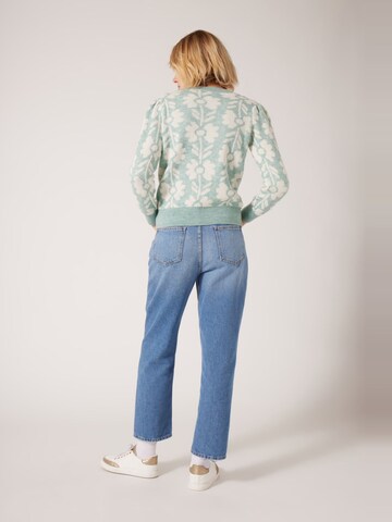 Pull-over 'Mflorette' NAF NAF en vert