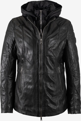 Geacă de primăvară-toamnă 'Taja' de la Mauritius pe negru: față