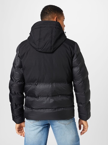 BLEND Winter Jacket in Black