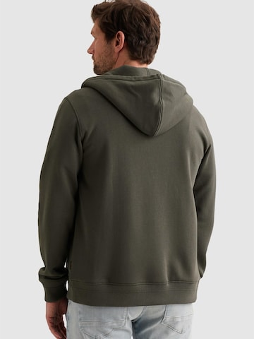 PME Legend Sweatshirt 'PME LEGEND - Sweat jacket with hood and zipper closure' in Groen