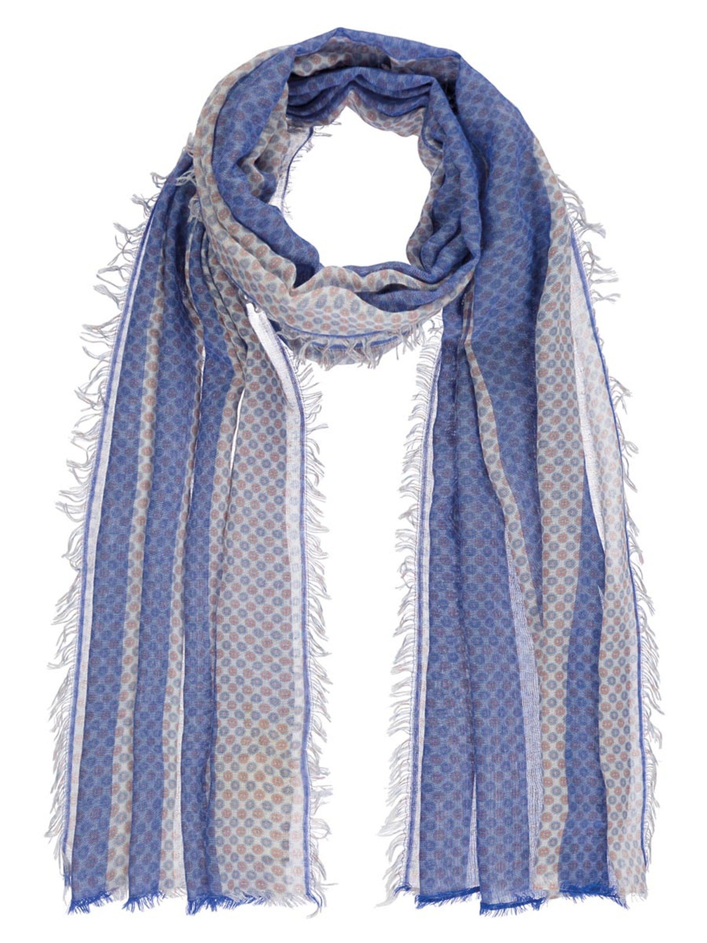 Passigatti Scarf in Blue: front