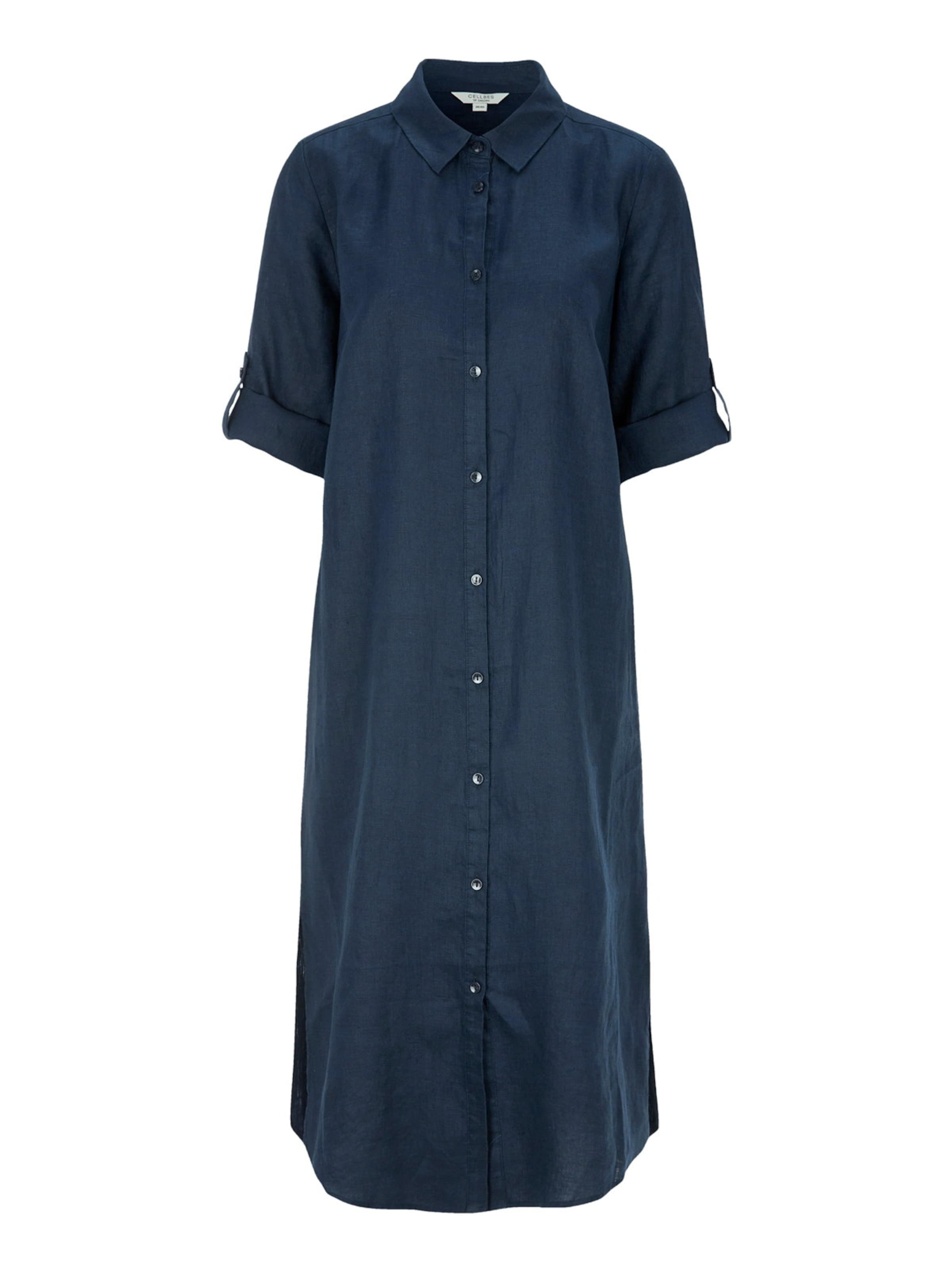 Cellbes of Sweden Blousejurk in Blauw: voorkant