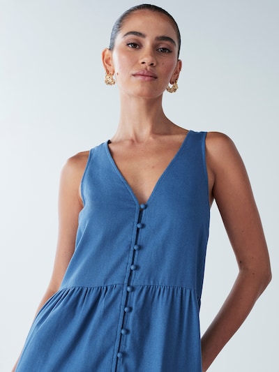 Rochie 'Polly' BWLDR pe albastru, Vizualizare produs