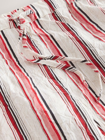 Next Wide Leg Hose in Rot