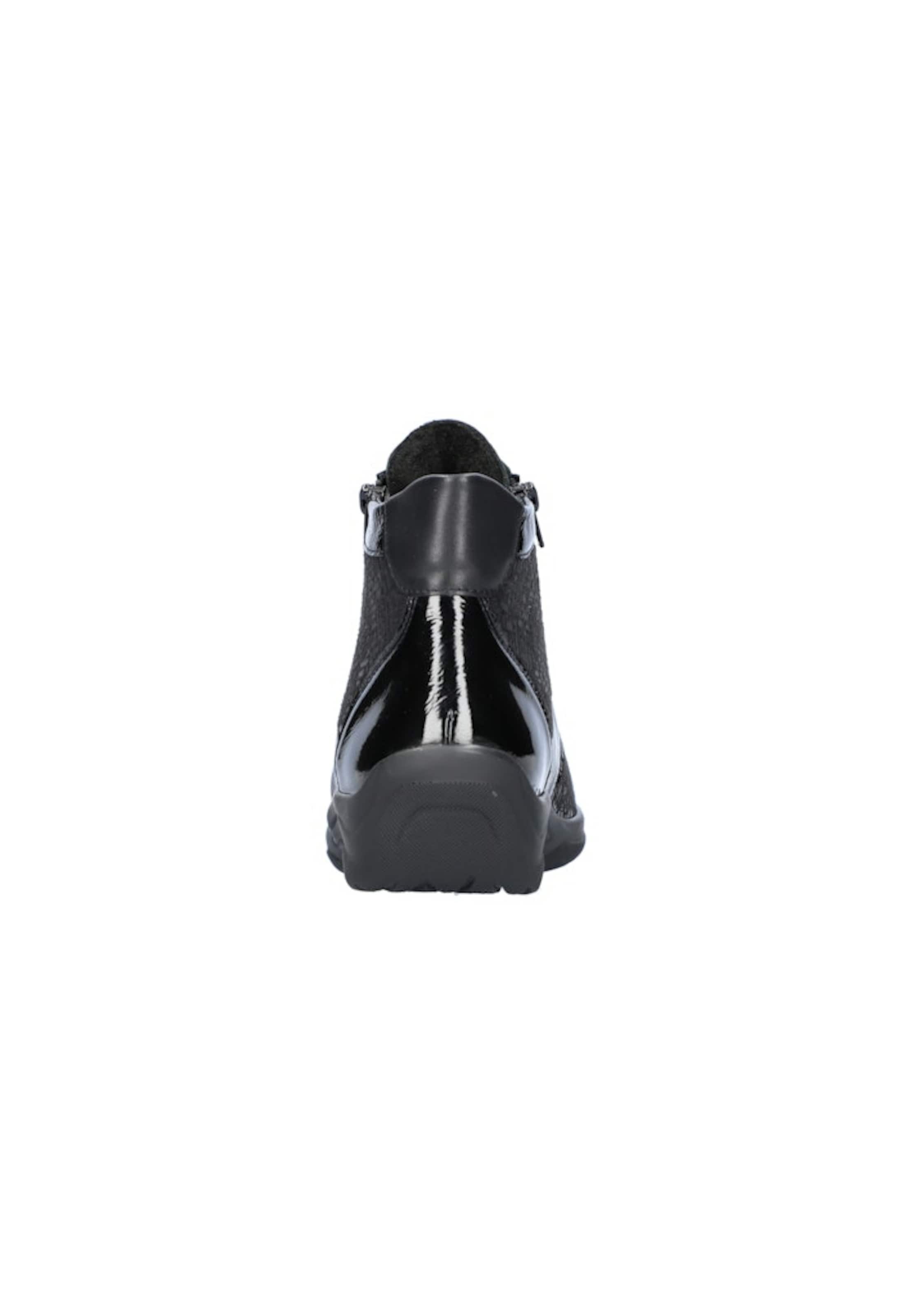 WALDLÄUFER Lace-up bootie in Black